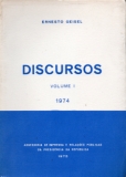Discursos - Volume 1 - 1974