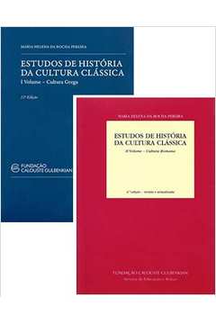 Estudos de História da Cultura Clássica - 2 Volumes