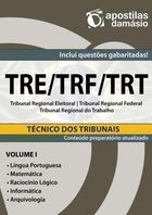 Tre Trf Trt - Técnico dos Tribunais - Vol 1