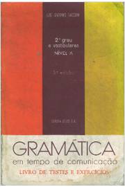 Gramática Em Tempo de Comunicação - Livro de Testes e Exercícios