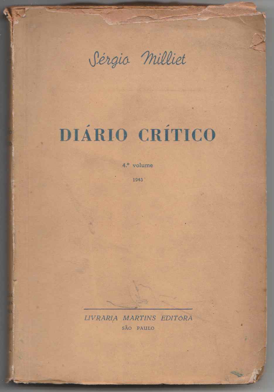 Diário Crítico, 4o Volume