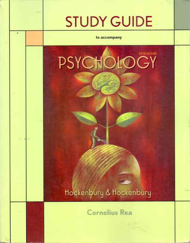 Study Guide - Psichology -hockenbury & Hockenbury