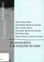 Os Municípios e as Eleições de 2000