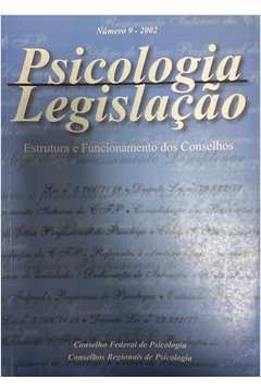 Psicologia Legislação Estrutura e Funcionamento dos Conselhos