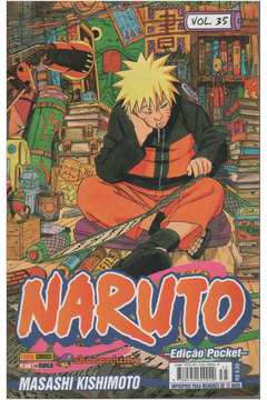 Naruto 35, Mangá em Português, Editora Devir