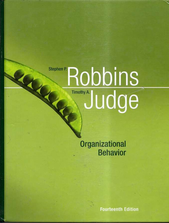 Livro Organizational Behavior Stephen P Robbins Estante Virtual