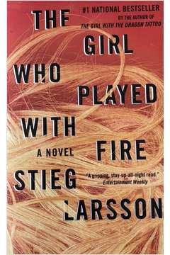 Livro The Girl who played with fire (em inglês) - Stieg Larsson