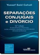 Separações Conjugais e Divórcio - 12ª Edição