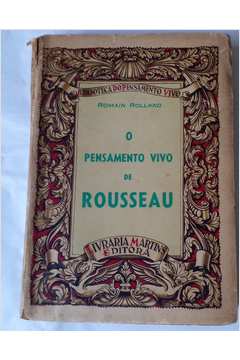 O Pensamento Vivo de Rousseau