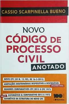 Novo Código de Processo Civil  Anotado