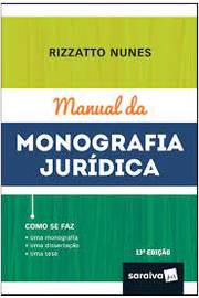 Manual da Monografia Jurídica