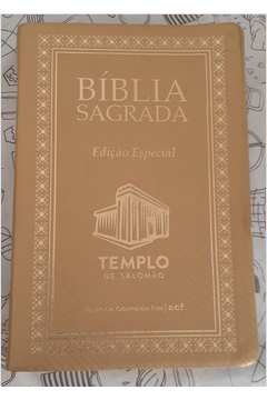 Bíblia Sagrada Edição Especial Templo de Salomão