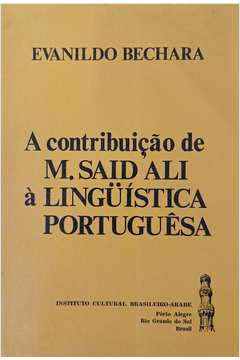 A Contribuição de M. Said Ali à Linguística Portuguesa