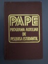 Pape - Programa Auxiliar de Pesquisa Estudantil - Livro de Atualização