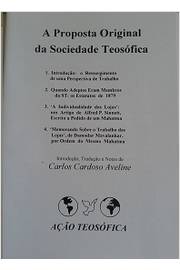 A Proposta Original da Sociedade Teosófica