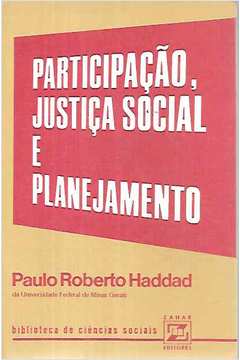 Participação, Justiça Social e Planejamento