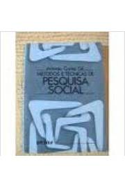 Livro: Metodos E Tecnicas De Pesquisa Social - Antonio Carlos Gil ...