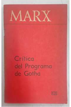 Crítica del Programa de Gotha