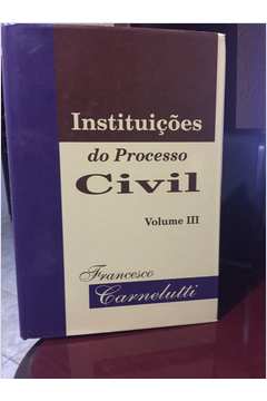 Instituições do Processo Civil Volume 3