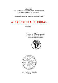A Propriedade Rural. 3 Volumes