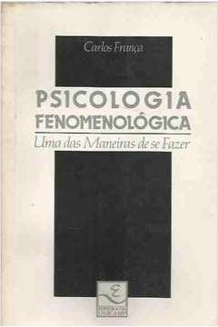 Psicologia Fenomenológica