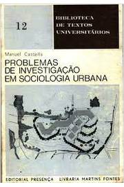 Problemas de Investigação Em Sociologia Urbana