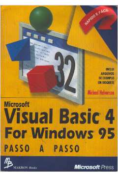 Microsoft Visual Basic 4 For Windows 95 Passo a Passo