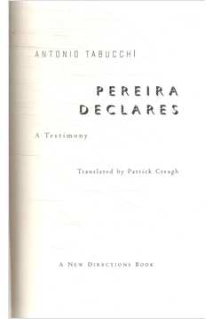 Pereira Declares