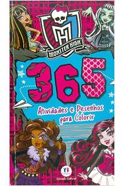 Livro: Monster High: 365 Atividades e Desenhos Para Colorir - Ciranda  Cultural | Estante Virtual