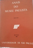 Anais do Museu Paulista - Tomo Xxix