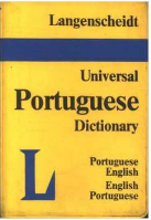 Universal Portuguese Dictionary English-portuguese/ Portuguese-english