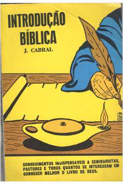 Introdução Bíblica - J. Cabral