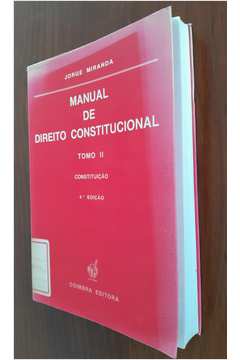 Manual de Direito Constitucional  Tomo II