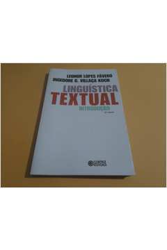 Linguistica Textual: Introdução 10° Edição