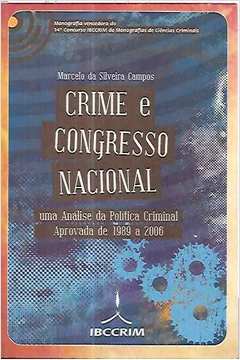 Crime e Congresso Nacional