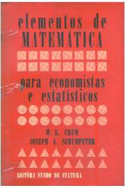 Elementos de Matemática para Economistas e Estatísticos