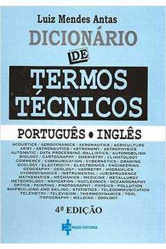 Dicionário de Termos Técnicos Português - Inglês