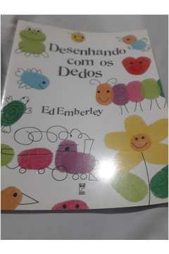 Livro de brinquedos para desenhar com os dedos