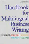 Handbook For Multilingual Business Writing