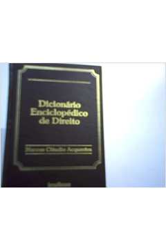 Dicionário Enciclopédico de Direito - Volume 1
