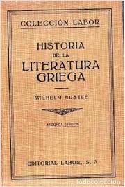 Historia de La Literatura Griega