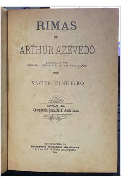 Rimas de Arthur Azevedo