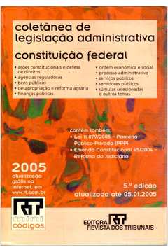 Coletânea de Legislação Administrativa - Constituição Federal