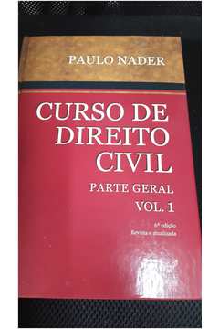 Curso de Direito Civil, V. 1 - Parte Geral