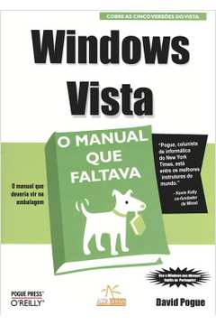 Windows Vista - o Manual Que Faltava