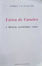 Lírica de Camões 1 Historia Metodologia Corpus