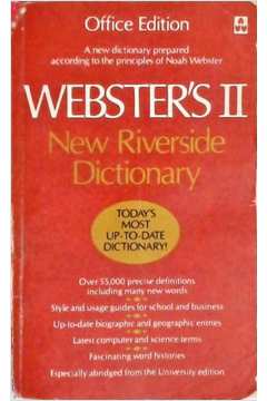 Websters II - New Riverside Dictionary