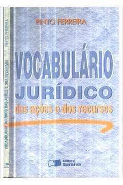 Vocabulário Jurídico das Ações e dos Recursos