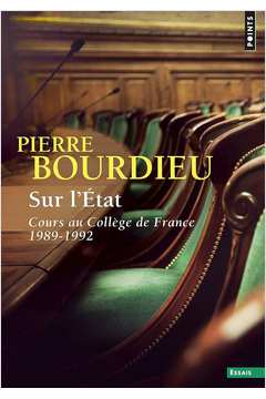 Sur LÉtat - Cours Au Collège de France 1989-1992