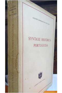 Syntaxe Histórica Portuguesa
